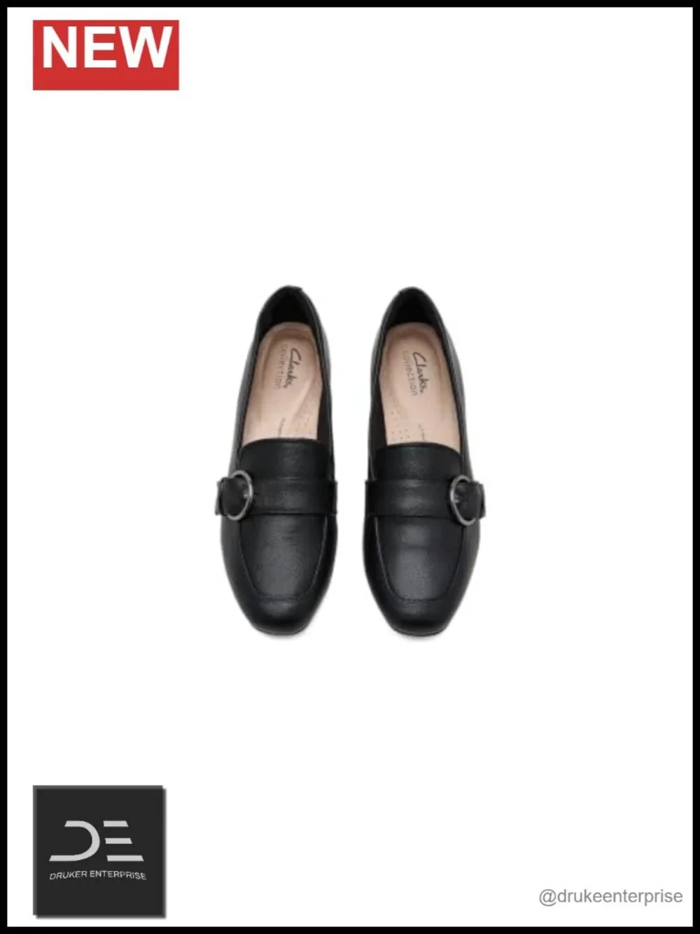 Clarks Women's Iridessa Wish Leather Court Pumps Block Heel 1.8